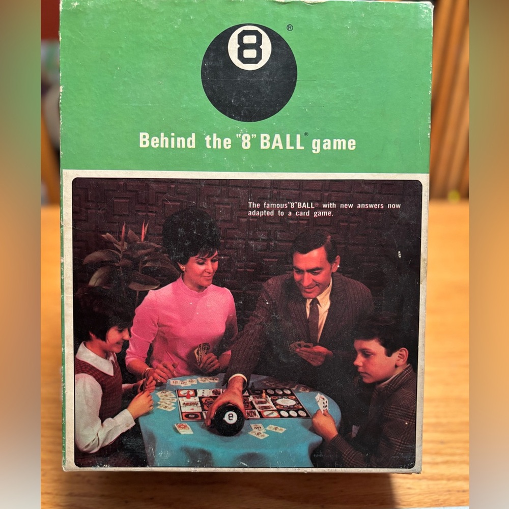 Vintage 1969 Behind the "8" Ball Game